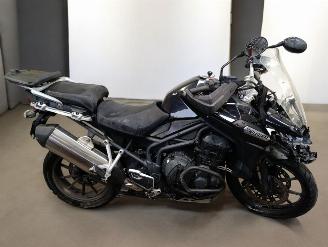 damaged motor cycles Triumph Tiger  2013/5