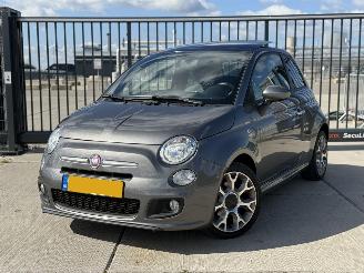 damaged passenger cars Fiat 500 Sport 0.9 Turbo Pano Nap Duo-tone Airco 2014/9