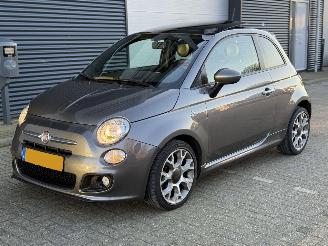 Auto incidentate Fiat 500S 0.9 TwinAir BTW NAP Pano Digi Airco Elekramen 2014/9