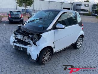 disassembly passenger cars Smart Fortwo Fortwo Coupe (451.3), Hatchback 3-drs, 2007 1.0 52kW,Micro Hybrid Drive 2010/5