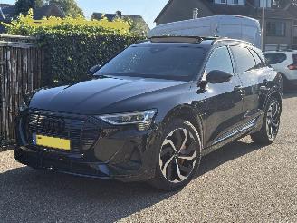 krockskadad bil auto Audi E-tron 50 quattro S-LINE  PANORAMA VOLL 313 PK 71 kWh 2020/12