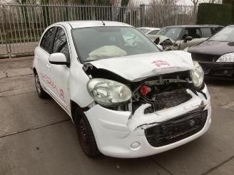 Salvage car Nissan Micra Micra (K13), Hatchback, 2010 / 2016 1.2 12V DIG-S 2012/4