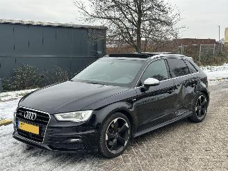 krockskadad bil auto Audi A3 1.8TFSI 3x S-Line B&O Pano Automaat 2014/7
