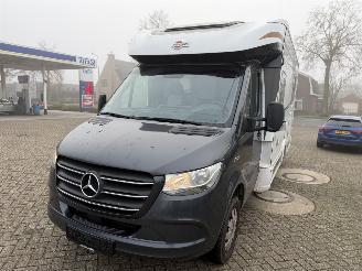 krockskadad bil auto Mercedes Sprinter Camper Bürstner T 690 G  Harmony-Line Automaat 170 Pk 2023/7