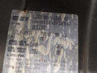 Volkswagen Golf Golf V (1K1), Hatchback, 2003 / 2010 1.4 TSI 122 16V picture 9