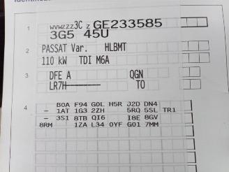 Volkswagen Passat Passat Variant (3G5), Combi, 2014 / 2024 2.0 TDI 16V 150 picture 24