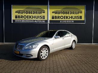 krockskadad bil auto Mercedes S-klasse 400 HYBRID Lang Prestige Plus 2010/10