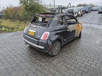 Salvage car Fiat 500C 1.4 16V 2012/2