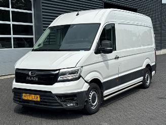 uszkodzony samochody ciężarowe MAN TGE eTGE Bestel  Elektrisch  100kW (136pk) FWD 2019/7