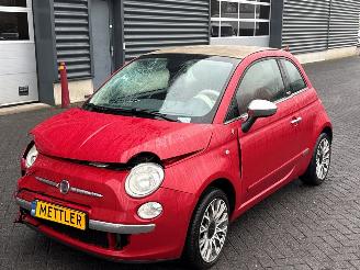 Unfallwagen Fiat 500 1.2 69 Cabrio  Benzine 1.242cc 51kW (69pk) FWD 2010/6