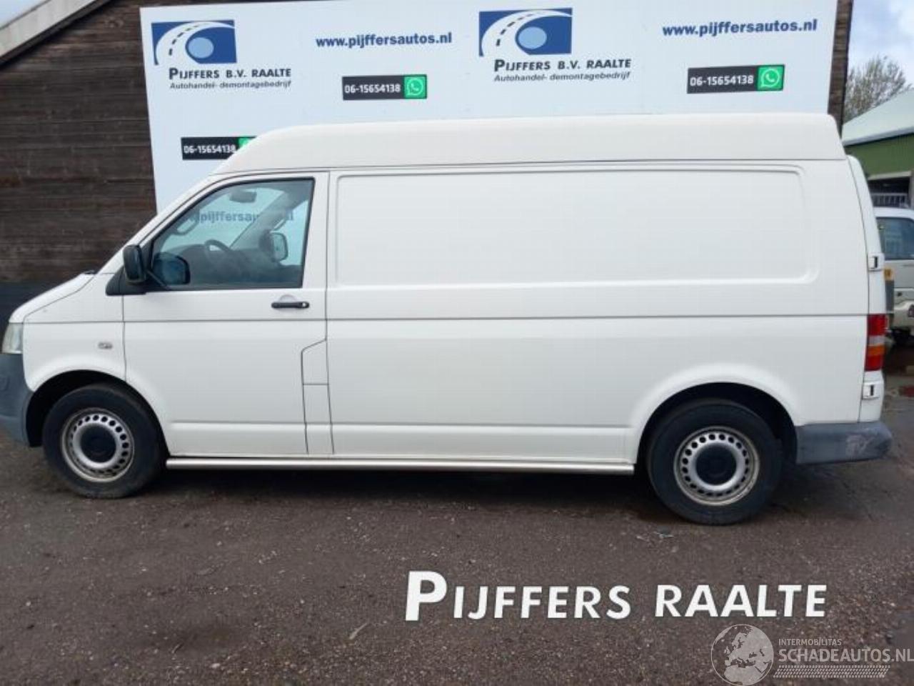 Volkswagen Transporter Transporter T5, Van, 2003 / 2015 2.5 TDi PF