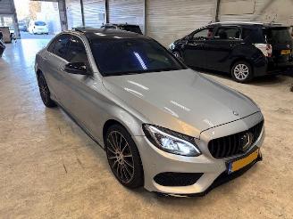krockskadad bil auto Mercedes C-klasse C200 Prestige Pano Automaat 184pk 2015/8