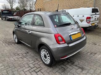krockskadad bil auto Fiat 500 0.9 Twinair Turbo Lounge Pano  (37.472 Nap) 2019/10