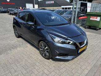 damaged passenger cars Nissan Micra 0.9 IG-T N-Connecta Clima 2018/6