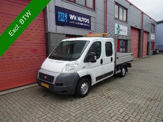 bruktbiler bedrijf Fiat Ducato 33 2.2 MultiJet MH1 DC 7 pers achterwaartse kipper 2009/11