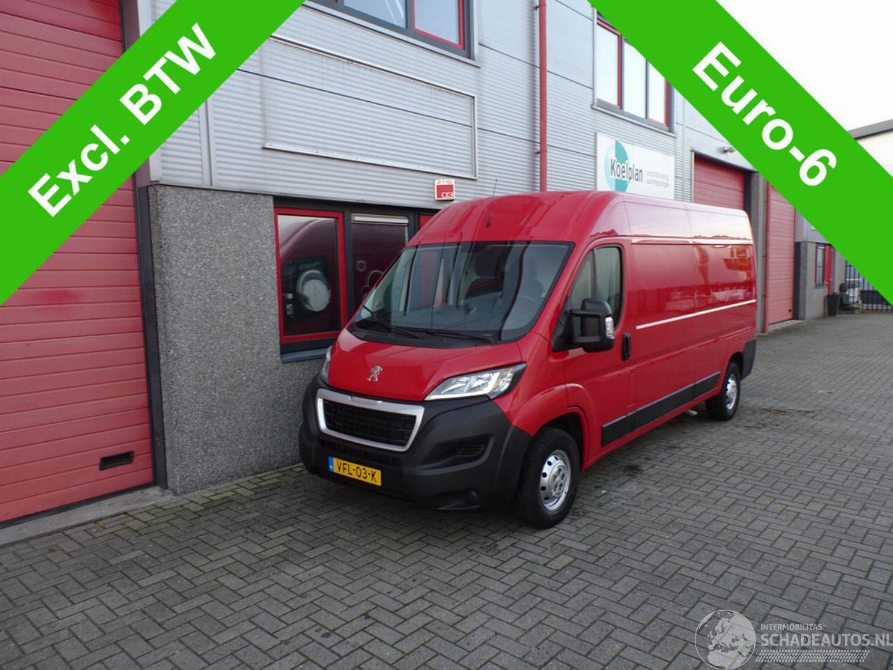 Peugeot Boxer 333 2.2 BlueHDi 165 L3H2 Premium 3 zits navi airco camera 2500 kg trekhaakgewicht