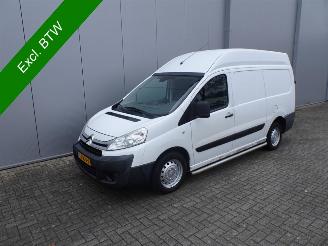 voitures fourgonnettes/vécules utilitaires Citroën Jumpy 12 2.0 HDI L2H2 3 zits verhoog / verlengd 148100 km !!!!!! 2014/5