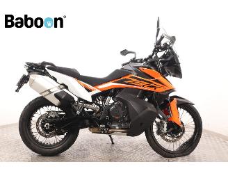 damaged motor cycles KTM  790 Adventure 2021/12