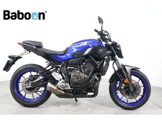skadebil motor Yamaha MT-07 ABS 2018/1