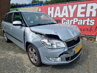 Voiture accidenté Skoda Fabia 1.2 tsi fresh 2013/4