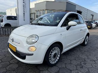 krockskadad bil auto Fiat 500C 0.9 TwinAir Lounge 2012/6