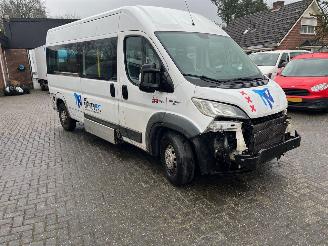 krockskadad bil bedrijf Fiat Ducato 2.3 MULTIJET. 9 PERSOONS MAXI +PLUS LIFT. 2018/9