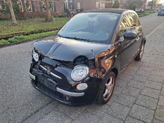 Auto incidentate Fiat 500C 1.2i lounge cabrio 2014/1