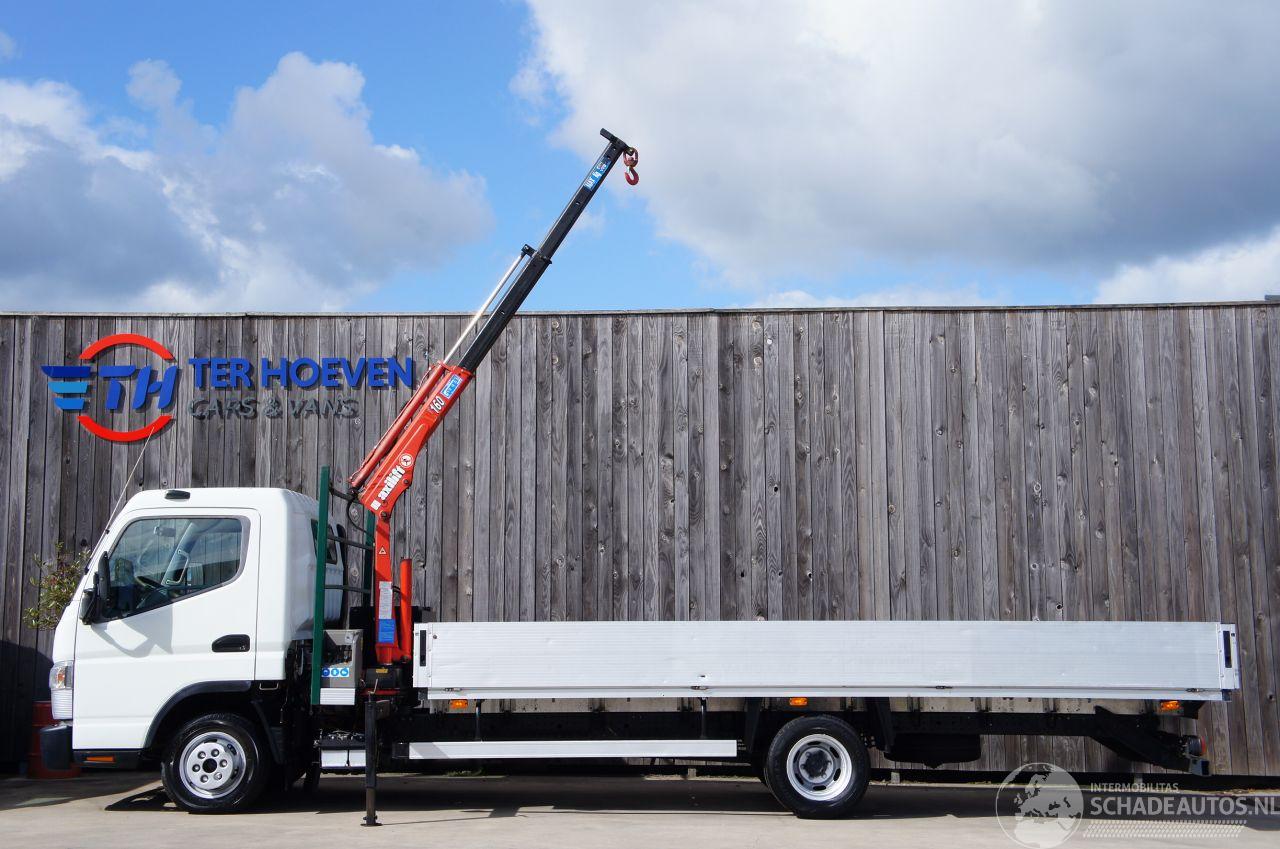 Mitsubishi Canter 3C15 3.0 DI Open Laadbak Kraan Automaat Airco Trekhaak 110KW Euro 5