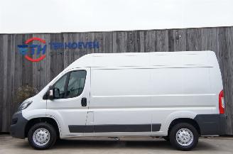 krockskadad bil auto Peugeot Boxer 2.2 HDi L2H2 Airco Cruise Camera Trekhaak 96KW Euro 6 2016/2