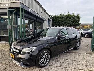 skadebil auto Mercedes C-klasse C180 Estate Automaat AMG-line 2018/9
