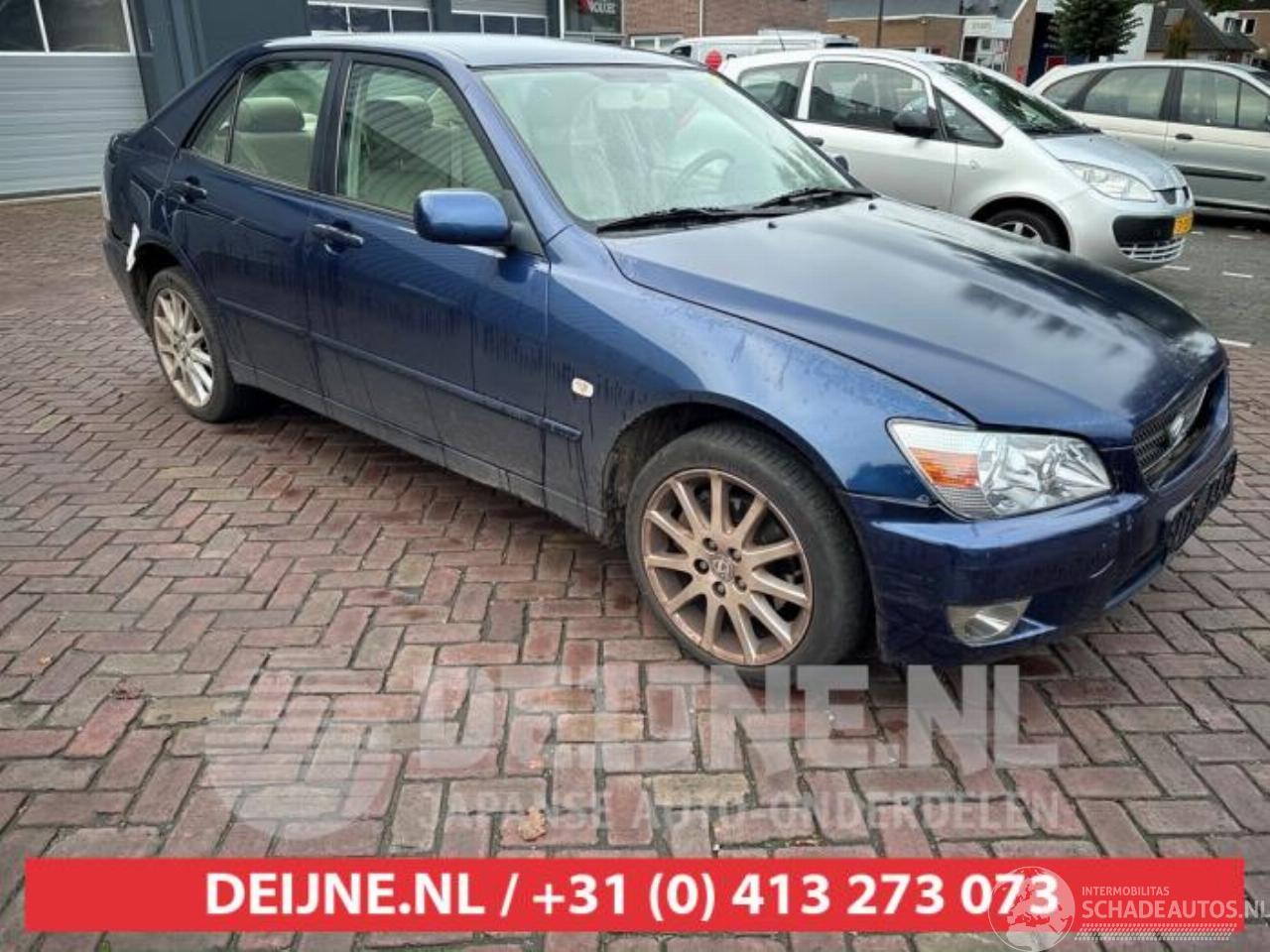 Lexus IS IS (E1), Sedan, 1999 / 2005 200 2.0 24V
