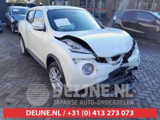 demontáž osobní automobily Nissan Juke Juke (F15), SUV, 2010 / 2019 1.2 DIG-T 16V 2016