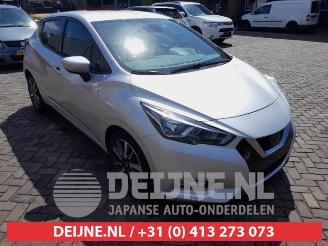 Vrakbiler auto Nissan Micra Micra (K14), Hatchback, 2016 / 2025 0.9 IG-T 12V 2018