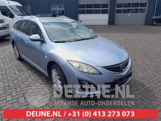 Vrakbiler auto Mazda 6 6 SportBreak (GH19/GHA9), Combi, 2008 / 2013 2.0i 16V S-VT 2011/4