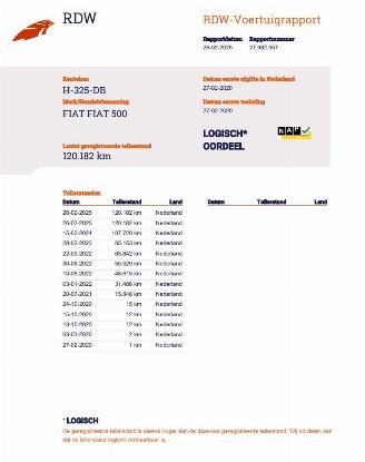 Fiat 500 1.2 Lounge Airco picture 18