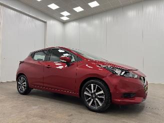 Vaurioauto  passenger cars Nissan Micra 1.0 Acenta 5-drs Airco 2017/9
