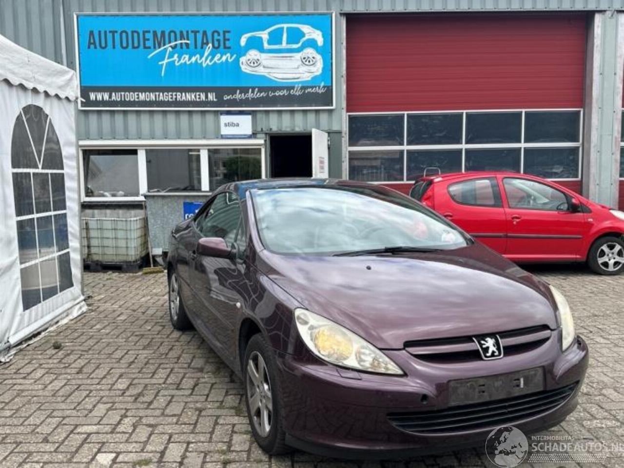 Peugeot 307 307 CC (3B), Cabrio, 2003 / 2009 1.6 16V