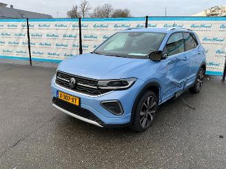 krockskadad bil motor Volkswagen T-Cross 1.0 TSi R-Line 2024/2