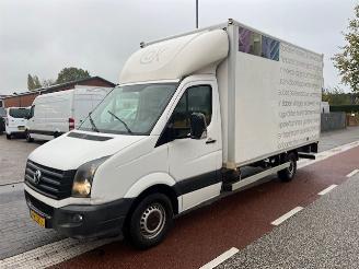 krockskadad bil bedrijf Volkswagen Crafter 35 2.0 TDI 120KW  KOFFER MAXI  AIRCO KLIMA  140.000KM NAP!! 2015/9