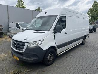 krockskadad bil bedrijf Mercedes Sprinter 315 CDI  110KW MAXI L3H2 AIRCO KLIMA EURO6 2021/6