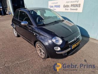 Vrakbiler auto Fiat 500 500 (312), Hatchback, 2007 0.9 TwinAir 80 2015/3