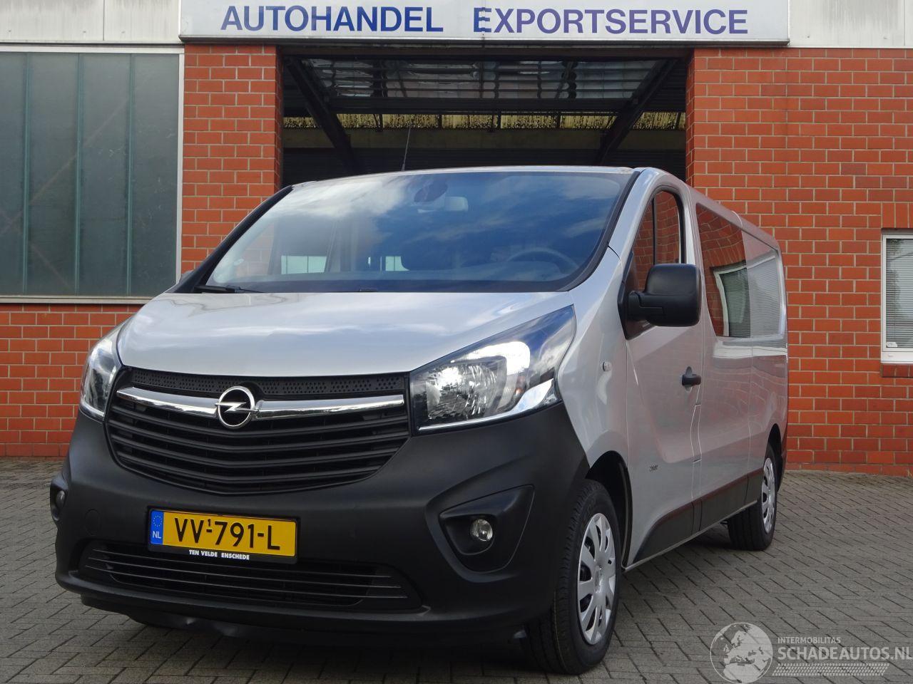Opel Vivaro 1.6 CDTI L2H1 DC Sport EcoFlex, Airco ,Camera, Cruise control, Trekhaak