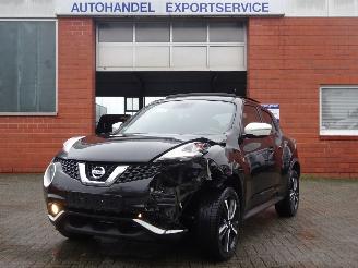 damaged passenger cars Nissan Juke 85 kw Connecta, Panorama, Half leer, Navi, Climate & Cruise 2018/2