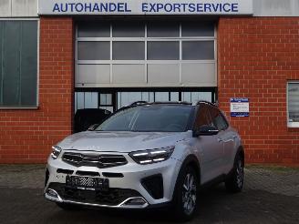 krockskadad bil auto Kia Stonic GT-Line 1.0i Automaat, Lane assist, Adaptive cruise, Hafl leer, Navi 2023/8