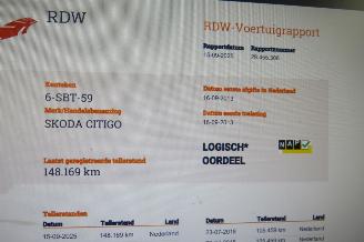 Skoda Citigo 1.0 5drs Greenteck Sprint  148.000km nap 5drs Airco  2013  euro 6 picture 9