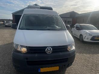 krockskadad bil camper Volkswagen  transporter  zelfbouw 2012/10
