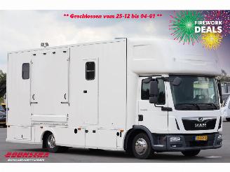MAN TGL 8.190 Robrise Horsetruck + Camper Camera 61.047 KM! picture 2