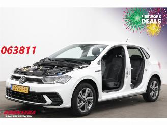 skadebil auto Volkswagen Polo 1.0 TSI R-Line Diebstahl ACC Clima PDC 2023/12