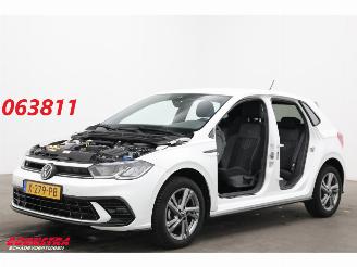 krockskadad bil auto Volkswagen Polo 1.0 TSI R-Line Diebstahl ACC Clima PDC 2023/12