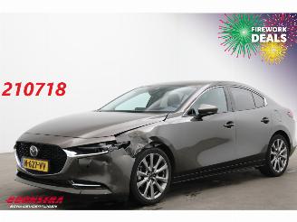 skadebil auto Mazda 3 2.0 e-SkyActiv-X M Hybrid 186 Luxury LED ACC Bose HUD Memory LRHZ 2022/2
